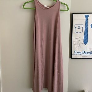 Pink Cotton Gap Summer Dress